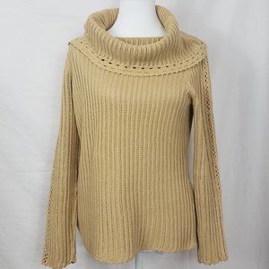 Talbots 100 % Cotton Cowl Neck Sweater